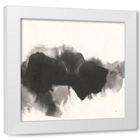 Transitions IV White Modern Wood Framed Art Print by Paschke, Chris