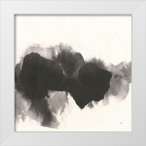 Transitions IV White Modern Wood Framed Art Print by Paschke, Chris