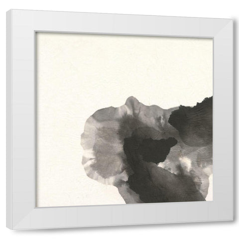 Transitions V White Modern Wood Framed Art Print by Paschke, Chris