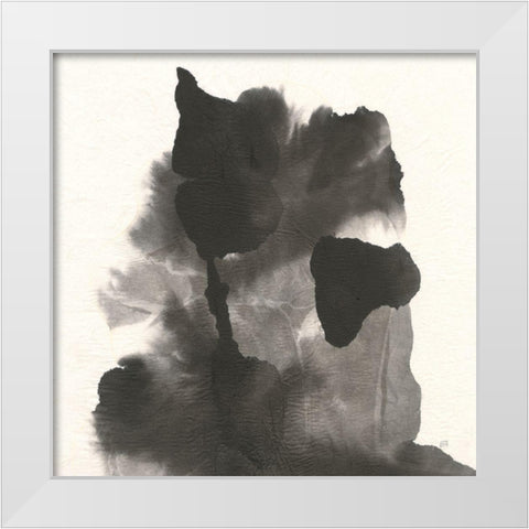 Transitions VII White Modern Wood Framed Art Print by Paschke, Chris