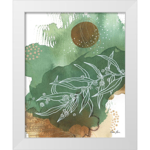 Nature Abstract II Detail White Modern Wood Framed Art Print by Horn, Laura