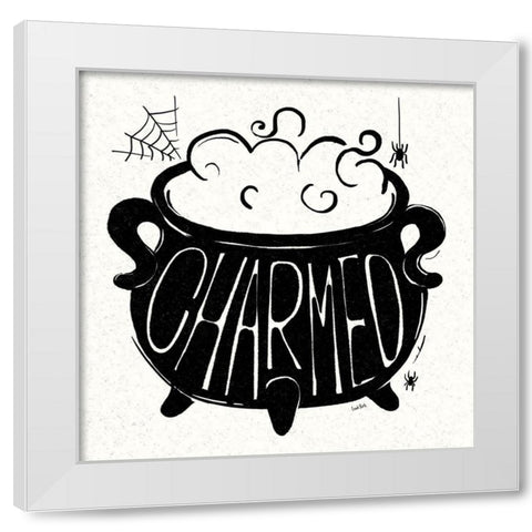 Witches Potion IV White Modern Wood Framed Art Print by York, Leah