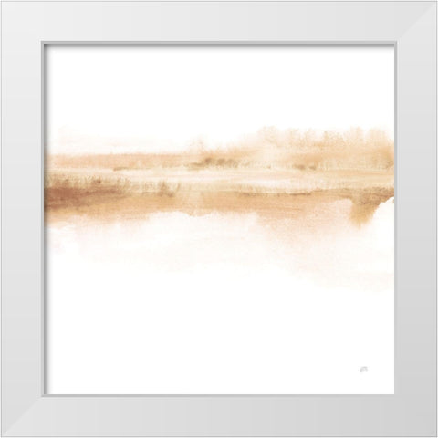 Tint Neutral I White Modern Wood Framed Art Print by Paschke, Chris