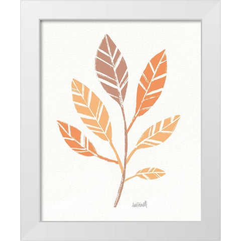 Botanical Sketches III Spice White Modern Wood Framed Art Print by Tavoletti, Anne