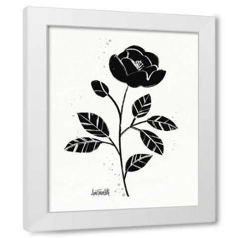 Bold Blooms II White Modern Wood Framed Art Print by Tavoletti, Anne