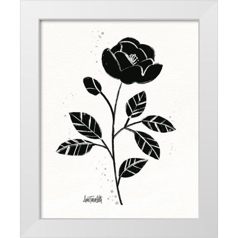 Bold Blooms II White Modern Wood Framed Art Print by Tavoletti, Anne