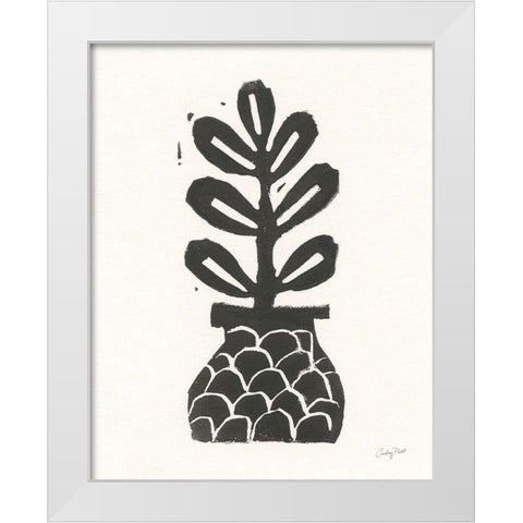 Planted IV White Modern Wood Framed Art Print by Prahl, Courtney