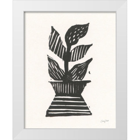 Planted IX White Modern Wood Framed Art Print by Prahl, Courtney