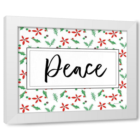 Minted Christmas I White Modern Wood Framed Art Print by Pertiet, Katie
