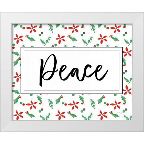 Minted Christmas I White Modern Wood Framed Art Print by Pertiet, Katie