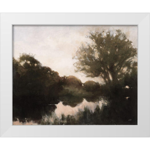 Breaking Dawn Dark White Modern Wood Framed Art Print by Purinton, Julia