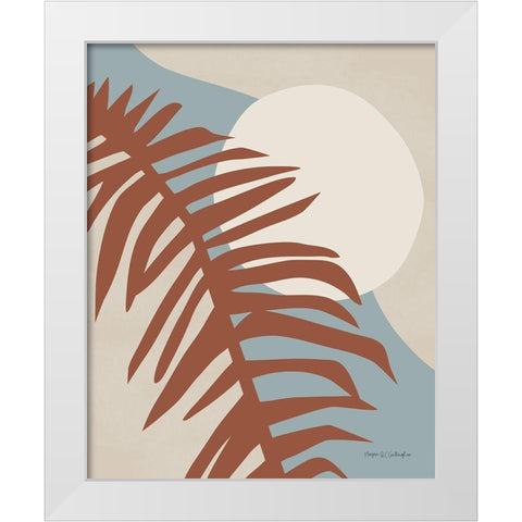 Traveler Palm Light White Modern Wood Framed Art Print by Gallagher, Megan