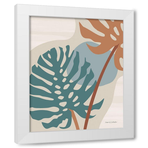 Local Traveler Monstera Light White Modern Wood Framed Art Print by Gallagher, Megan