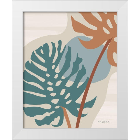 Local Traveler Monstera Light White Modern Wood Framed Art Print by Gallagher, Megan