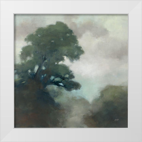 Shape of the Valley White Modern Wood Framed Art Print by Purinton, Julia