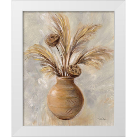 Fall Still Life White Modern Wood Framed Art Print by Vassileva, Silvia