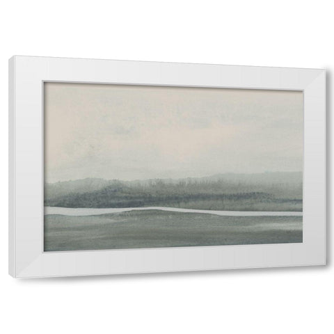 End of Day VI Light Crop White Modern Wood Framed Art Print by Paschke, Chris