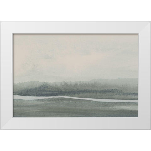 End of Day VI Light Crop White Modern Wood Framed Art Print by Paschke, Chris