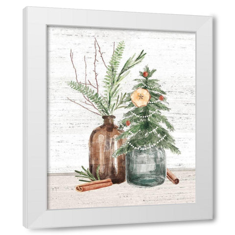 Seasonal Market III No Orange White Modern Wood Framed Art Print by Urban, Mary