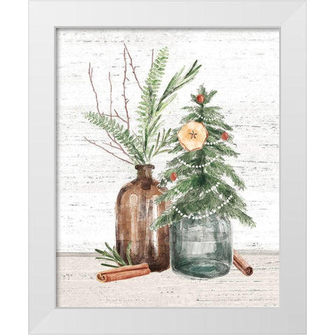 Seasonal Market III No Orange White Modern Wood Framed Art Print by Urban, Mary