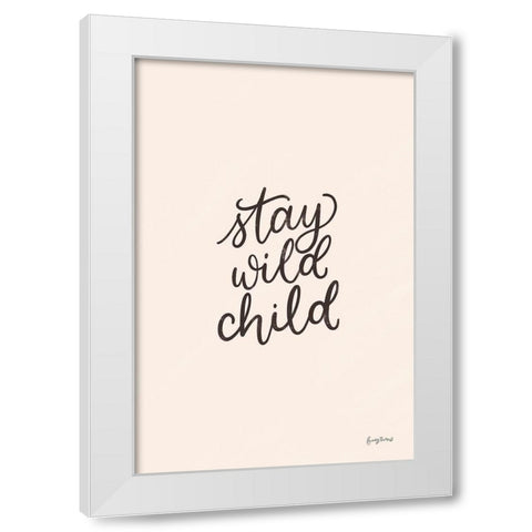 Celestial Boho II Wild White Modern Wood Framed Art Print by Thorns, Becky