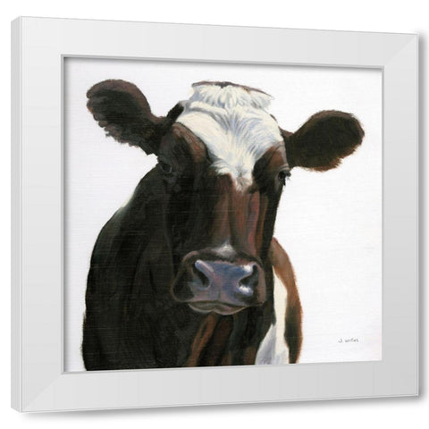 Bessie White Modern Wood Framed Art Print by Wiens, James