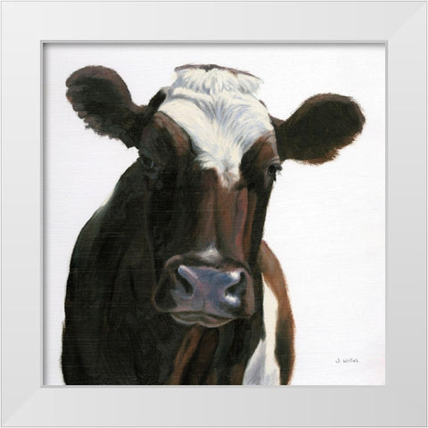 Bessie White Modern Wood Framed Art Print by Wiens, James