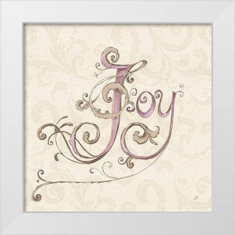 Elegant Season Joy Pink White Modern Wood Framed Art Print by Brissonnet, Daphne