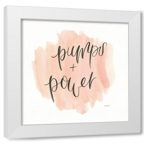 Girl Boss I White Modern Wood Framed Art Print by Jackson, Jenaya