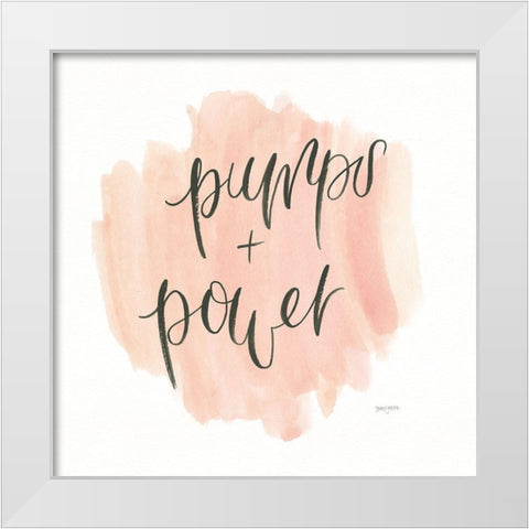 Girl Boss I White Modern Wood Framed Art Print by Jackson, Jenaya