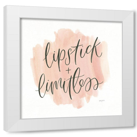 Girl Boss II White Modern Wood Framed Art Print by Jackson, Jenaya