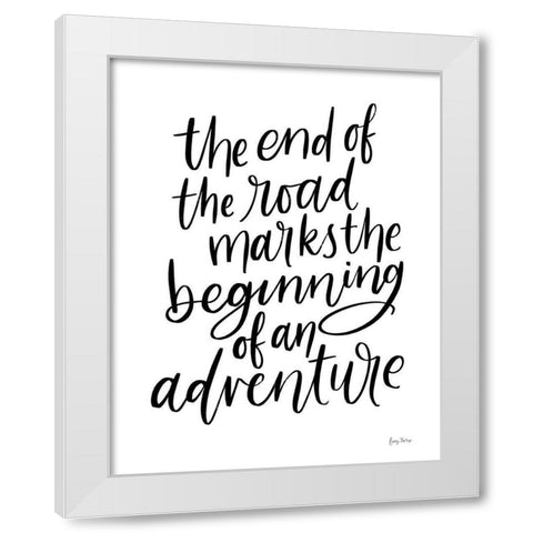 Graduation III No Stars Crop White Modern Wood Framed Art Print by Thorns, Becky