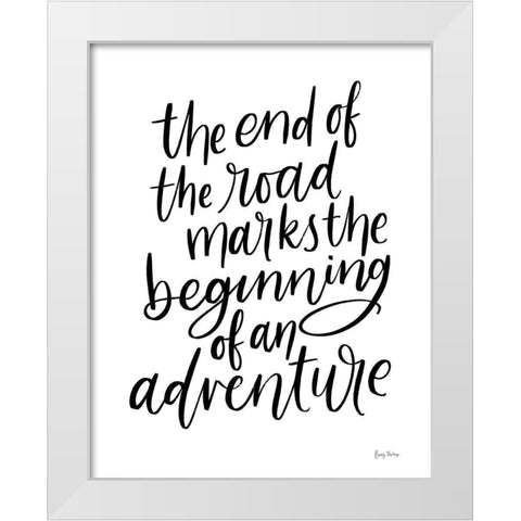 Graduation III No Stars Crop White Modern Wood Framed Art Print by Thorns, Becky