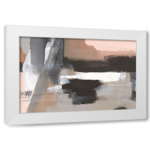 Escalante Mood White Modern Wood Framed Art Print by Nai, Danhui