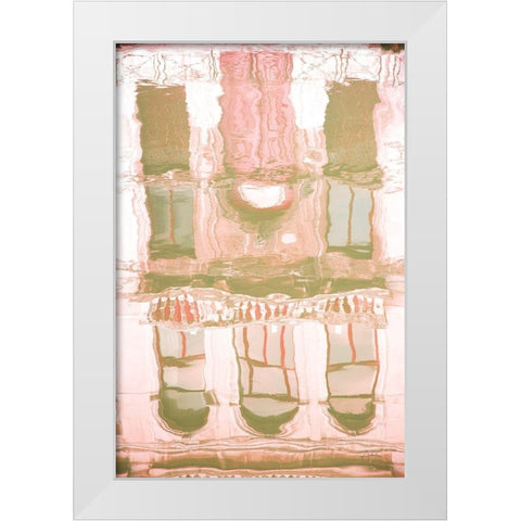 Reflected Venice White Modern Wood Framed Art Print by Aledanda