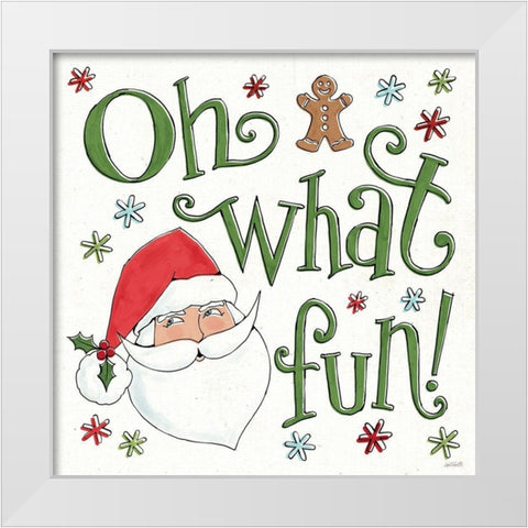 Holiday Whimsy VI White Modern Wood Framed Art Print by Tavoletti, Anne