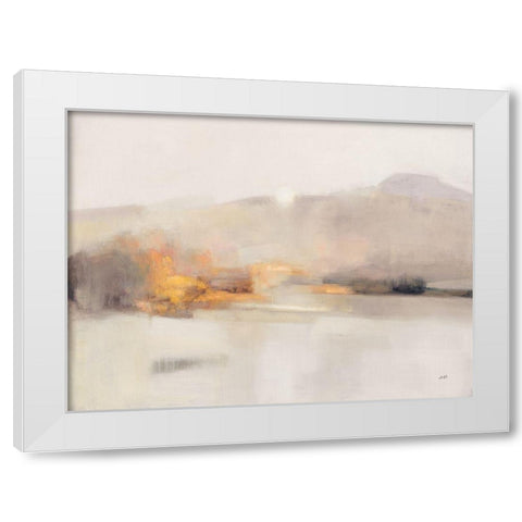 Memory of the West No Pink White Modern Wood Framed Art Print by Purinton, Julia