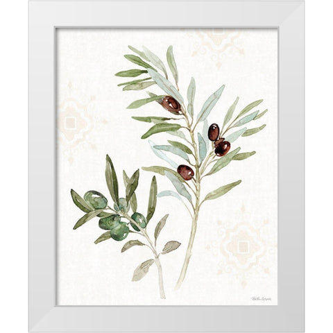 Mediterranean Motif IX White Modern Wood Framed Art Print by Grove, Beth