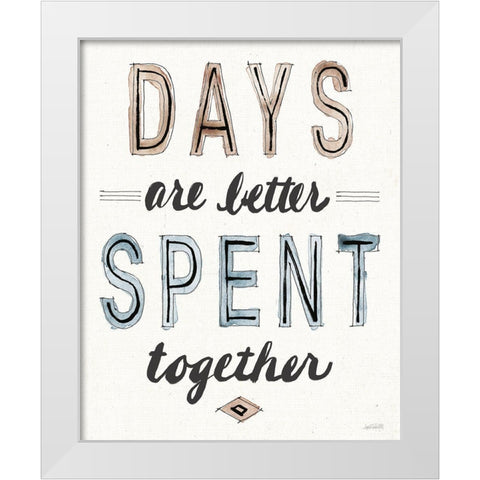 Fresh Farmhouse X White Modern Wood Framed Art Print by Tavoletti, Anne