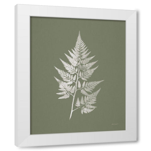 True Green VIII White Modern Wood Framed Art Print by Pertiet, Katie