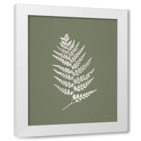 True Green X White Modern Wood Framed Art Print by Pertiet, Katie