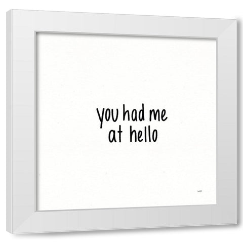 Beautiful Chaos II White Modern Wood Framed Art Print by York, Leah