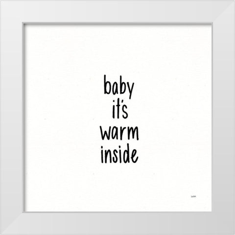 Beautiful Chaos VI White Modern Wood Framed Art Print by York, Leah