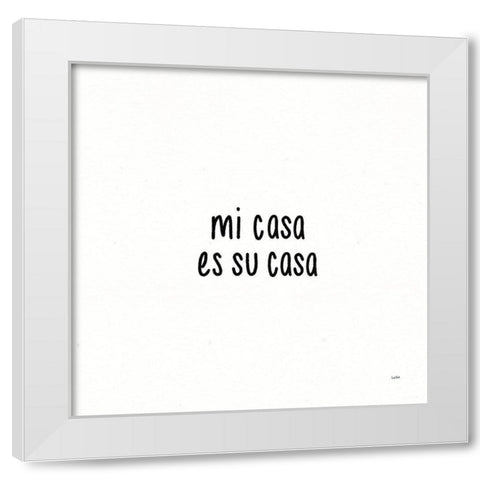 Beautiful Chaos IX White Modern Wood Framed Art Print by York, Leah