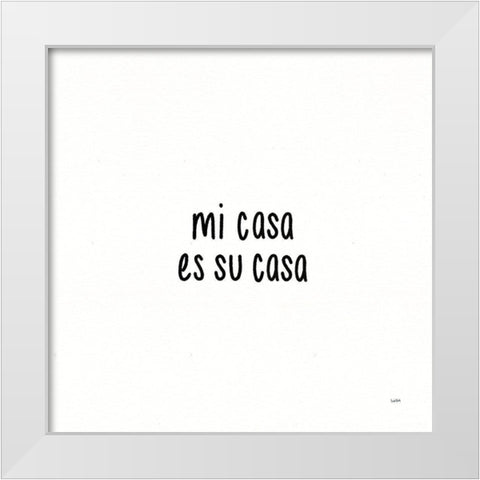 Beautiful Chaos IX White Modern Wood Framed Art Print by York, Leah