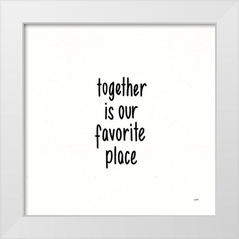 Beautiful Chaos X White Modern Wood Framed Art Print by York, Leah