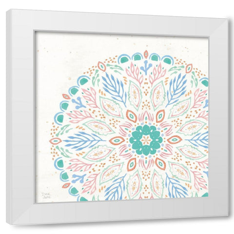 Ocean Breeze XIII White Modern Wood Framed Art Print by June, Dina