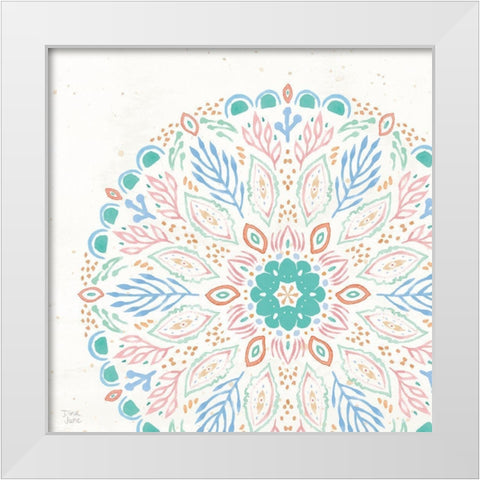 Ocean Breeze XIII White Modern Wood Framed Art Print by June, Dina