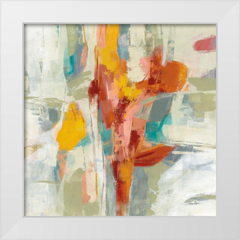 Daydreaming White Modern Wood Framed Art Print by Vassileva, Silvia