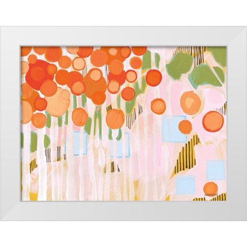 The Grove White Modern Wood Framed Art Print by Lovell, Kathrine